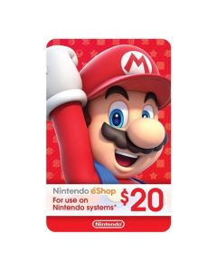 NINTENDO ESHOP USD 20