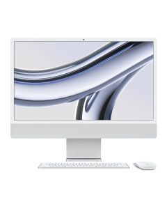 Apple iMac With Retina 24-Inch 4.5K Display M3 Chip with 8-core CPU and 10-core GPU / 8GB / 256GB SSD Silver 