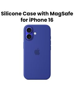 Apple iPhone 16 Silicone Case With Magsafe Ultramarine-Zml | MYY63ZM/A