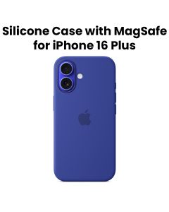 Apple iPhone 16 Plus Silicone Case With Magsage Ultramarine-Zml | MYYF3ZM/A