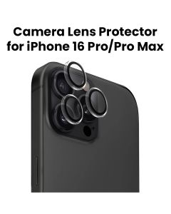 UNIQ Optix iPhone 16 Pro/Pro Max (2024) 6.3/6.9 Camera Lens Protector - Crystal (Clear) | P63P69P24LSCLR