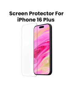 LAUT Prime Screen Protector for iPhone 16 Plus - Clear | L-IP24C-PG