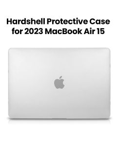 SwitchEasy Hardshell Protective Case for MacBook Air 15" Transparent | SMBA15012TR23