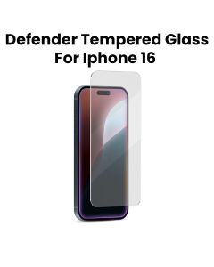 Hyphen Defender Tempered Glass for iPhone 16 - Clear | HTG-C163179