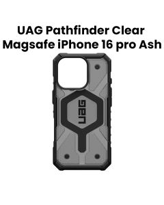 UAG Pathfinder Magsafe Clear Case for iPhone 16 Pro Ash | 114464113131