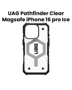 UAG Pathfinder Magsafe Clear Case for iPhone 16 Pro Ice | 114464114343