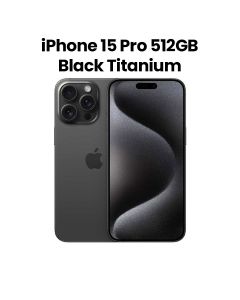 Apple iPhone 15 Pro 512GB - Black Titanium | MTV73AA/A