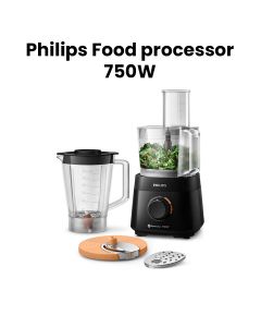 Philips 3000 Series Food Processor - Black | HR7301/90