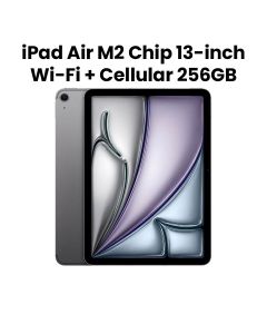 Apple iPad Air 13-inch Wi-Fi + Cellular 256GB - Space Grey |MV6V3AB/A