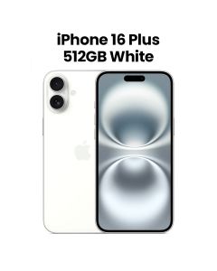 Apple iPhone 16 Plus 512GB Smartphone - White | MXVP3AE/A
