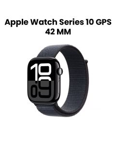 Apple Watch Series 10 GPS 42MM Jet Black Aluminium Case with Ink Sport Loop | MWWG3QA/A