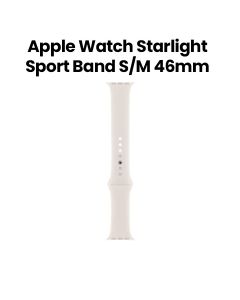 Apple 46mm Starlight Sport Band - S/M | MXM63ZM/A