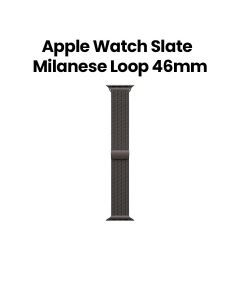 Apple 46mm Slate Milanese Loop - M/L | MXMT3ZM/A