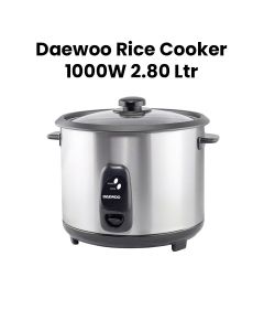 Daewoo Rice Cooker 2.8L Stainless Steel | DRC 9536