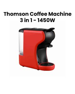 Thomson Coffee Machine - Red | ST-504