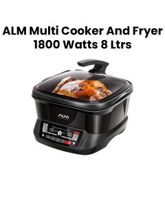 ALM Multi Cooker and Fryer 8L 1800W - Black | F18