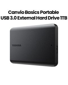 Toshiba CANVIO BASICS 1TB Portable Storage HDD
