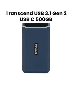 Transcend USB 3.1 Type-C Portable SSD 500GB