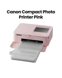 Canon Compact Photo Printer - Pink | 8.9cm LCD, Wi-Fi, 100-Year Print | CP1500