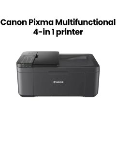 Canon PIXMA Wi-Fi Printer with ADF - Print, Copy, Scan & Cloud | 8.8 Mono / 4.4 Color - Black | TR4645