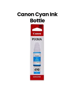 Canon Cyan Ink Cartridge for PIXMA G3410, G3411, G3415, G3416 Printers | GI 490 C