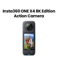 Insta360 ONE X4 8K Edition Action Camera - Black | ONE X4