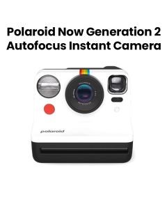 Polaroid Now Generation 2 Black & White Instant Camera - White | EB