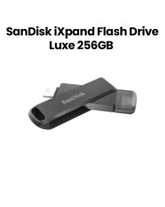 SanDisk Flash Drive Luxe USB-C + Lightning - Black 256GB | SDIX70N-256G-GN6NE