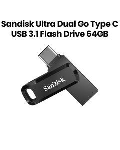 SanDisk Ultra Dual Flash Drive USB Type C - Black 64GB | SDDDC3-064G-G46