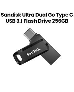 SanDisk Ultra Dual Flash Drive USB Type C - Black 256GB | SDDDC3-256G-G46