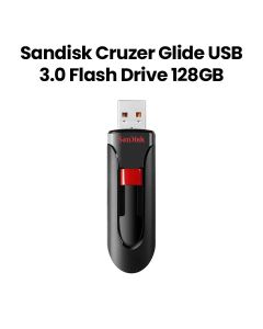 SanDisk Cruzer Glide 3.0 USB Flash Drive - Black 128GB | SDCZ600-128G-G35