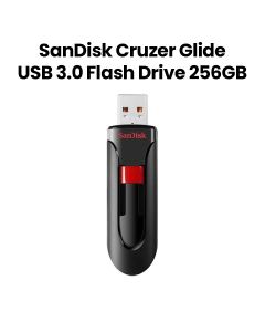 SanDisk Cruzer Glide 3.0 USB Flash Drive - Black 256GB | SDCZ600-256G-G35