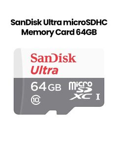 SanDisk Ultra microSDHC Memory Card 64GB | SDSQUNR-064G-GN3MN