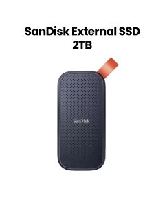 SanDisk Portable SSD 2TB - Black | SDSSDE30-2TOO-G26