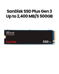 SanDisk Portable SSD 500GB - Black | SDSSDA3N-500G-G26