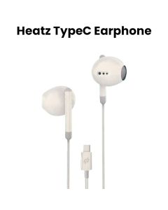Heatz Type C Earphone - White | ZE42