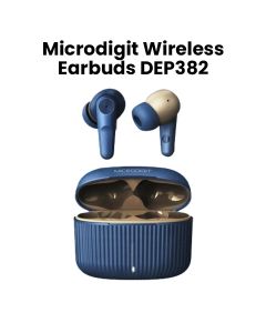 Microdigit Wireless Earbuds - Black | DEP382