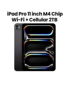 Apple iPad Pro 11" M4 Wi-Fi + Cellular 2TB Standard Glass - Space Black | MVW73AB/A