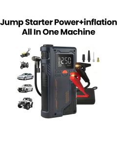 NINGBO Jump Starter Power + Inflation Machine - Black | T-700