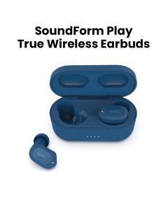 BELKIN SoundForm Play True Wireless Earbuds - White/Blue | AUC005BTWH / AUC005BTBL