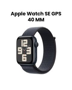 Apple Watch SE GPS 40MM Midnight Aluminium Case with Ink Sport Loop | MXEA3QA/A