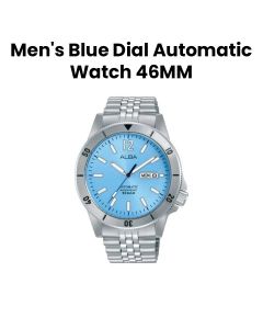 Alba 46MM Men's Active Automatic Stainless Steel Watch with Date and Day Display | AL4653X1Q