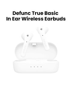 DEFUNC Bluetooth Travel Earbuds - White | D4272