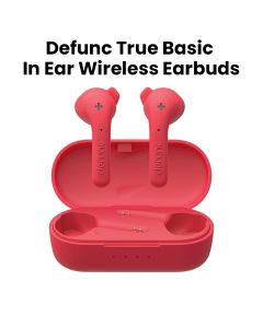 DEFUNC Bluetooth Travel Earbuds - Red | D4273