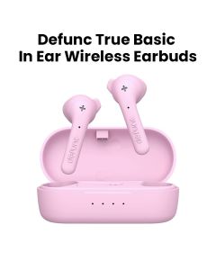 DEFUNC Bluetooth True Earbuds Basic - Pink | D4275