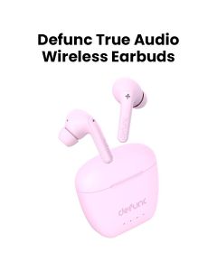 DEFUNC Bluetooth True Earbuds Audio - Pink | D4325