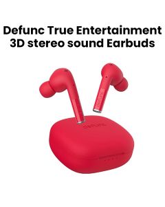 DEFUNC Bluetooth True Earbuds Entertainment - Red | D4343