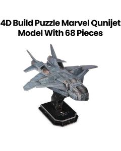 4D Build Puzzle Marvel Quinjet Model - 68 Pieces | DBD6070173