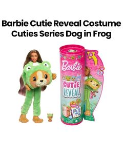 Barbie Cutie Reveal Costume Cuties Series - Dog in Frog | BARHRK24