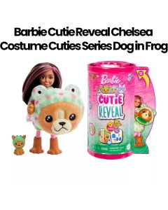 Barbie Cutie Reveal Chelsea Costume Cuties Series - Dog in Frog | BARHRK29
